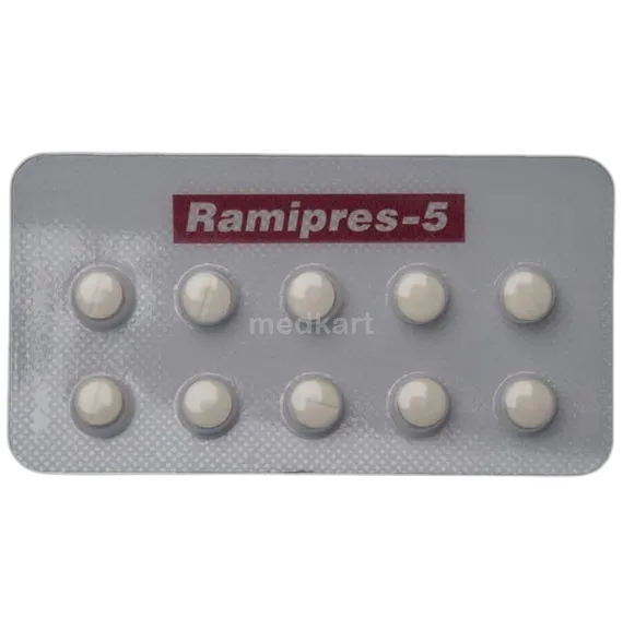 ramipres 5mg tablet 10's